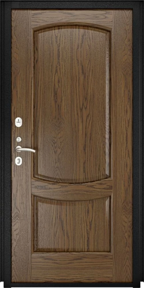 Входная дверь ДвериПРО Модель L-46 Лаура-2 (16мм, светлый мореный дуб) DPRO196002 внутренняя сторона